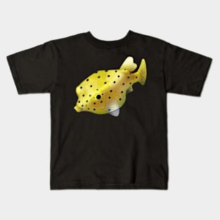 Cozy Yellow Boxfish Kids T-Shirt